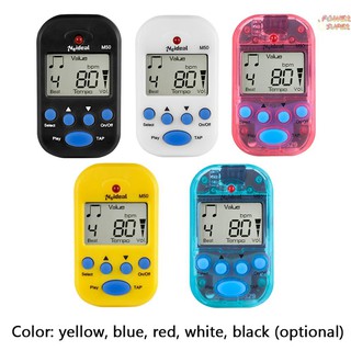 PSUPER Professional Metronome M50 Digital LCD Clip-on Tuner Metronomfor Guitar Piano Mini Metronomo Musical Instrument Accessories