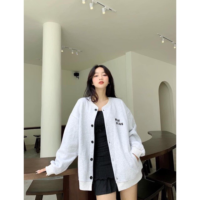 Áo khoác ❤️FREESHIP❤️Áo khoác cadigan nỉ bông cotton - mif club | BigBuy360 - bigbuy360.vn