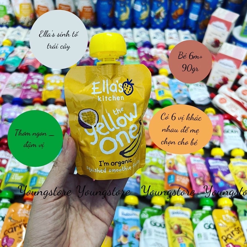 Trái cây nghiền Ella ,Dm_bio, babylove, bebivita,Fruchtbar, cho bé