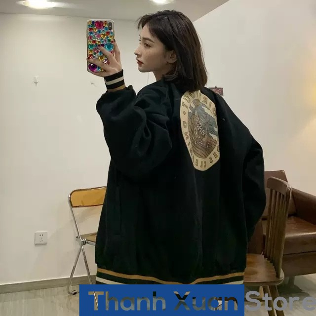 Áo Khoác Bomber Dirty Bóng Chày | BigBuy360 - bigbuy360.vn