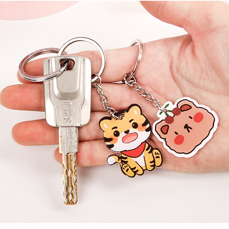 Móc Khóa Họa Tiết Hoạt Hình Dễ Thương Cho Bé