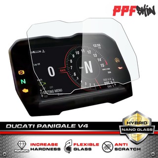 PPF Ducati Panigale V4....UPPF dán bảo vệ mặt đồng hồ xe , xước tự phục hồi vết xước dâm , www.uppf.com