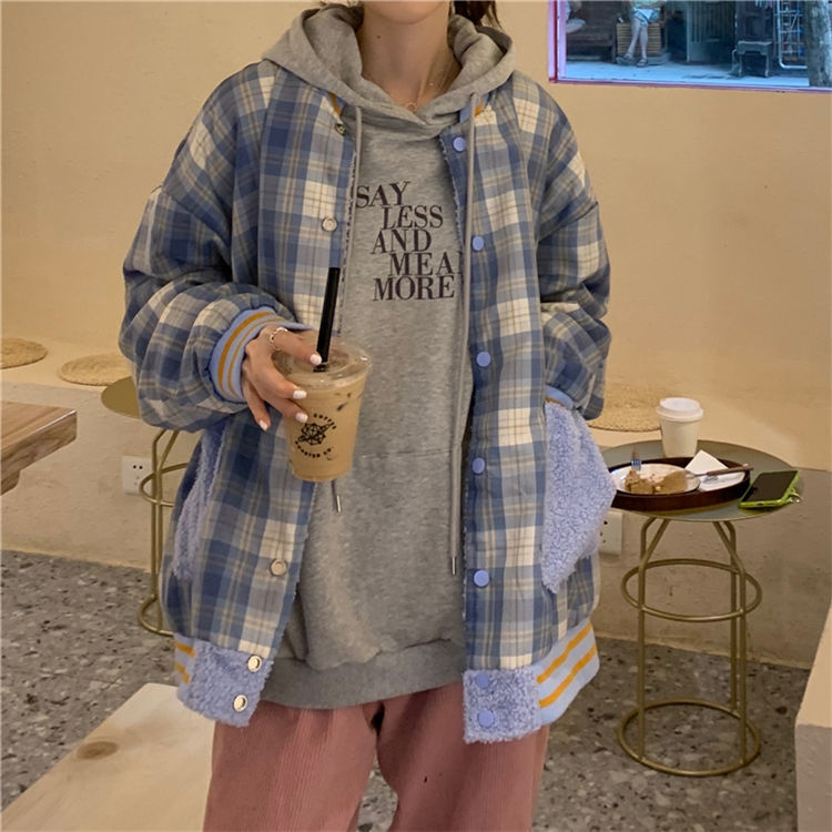 Áo Khoác Nữ Dáng Rộng Thời Trang Phong Cách Hàn Quốc | BigBuy360 - bigbuy360.vn