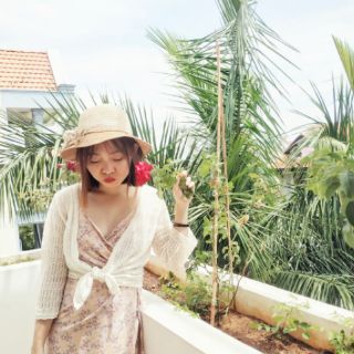 Đầm hoa nhí bcbg vnxk