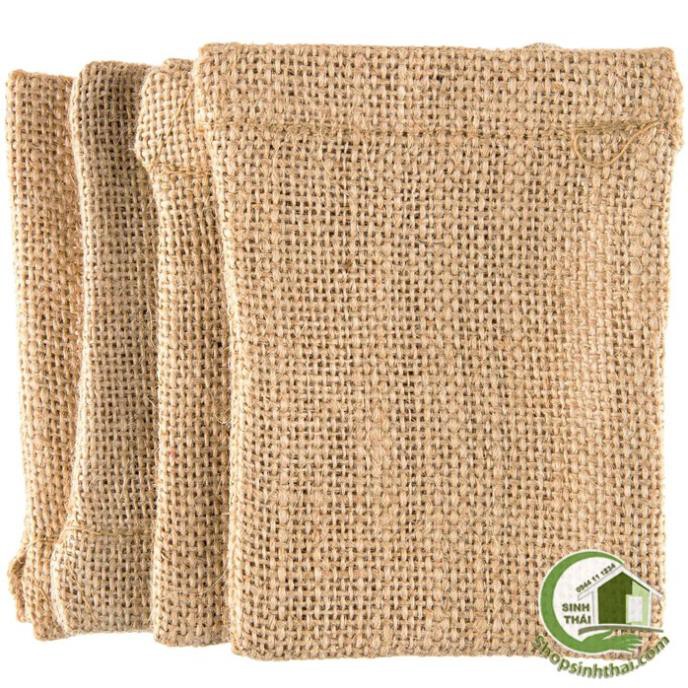 Túi vải bố - bao bố không quai - nhiều kích thước