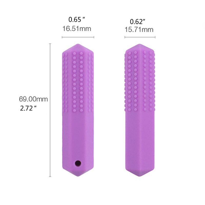 Đồ Chơi Ngậm Nướu Bằng Silicone Nhiều Màu Sắc Tiện Dụng Cho Bé