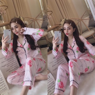 Bộ ngủ lụa cao cấp