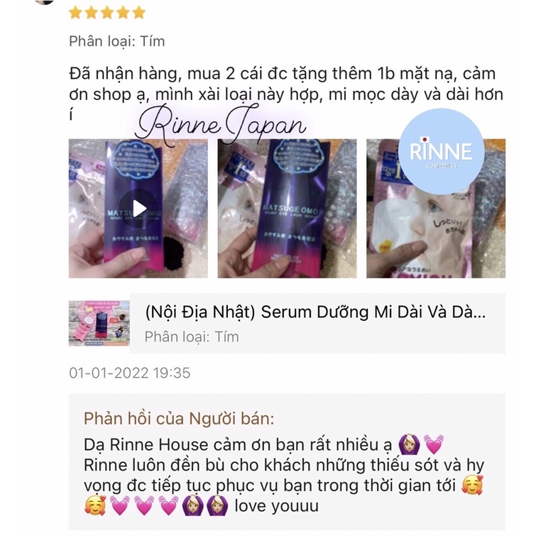 Serum Dưỡng Mi Dài Và Dày MATSUGE OMOI
