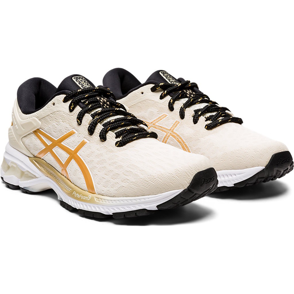 [Mã LT500 giảm 500k đơn 2tr990] Giày chạy bộ nữ Asics GEL-KAYANO 26 1012A655.200