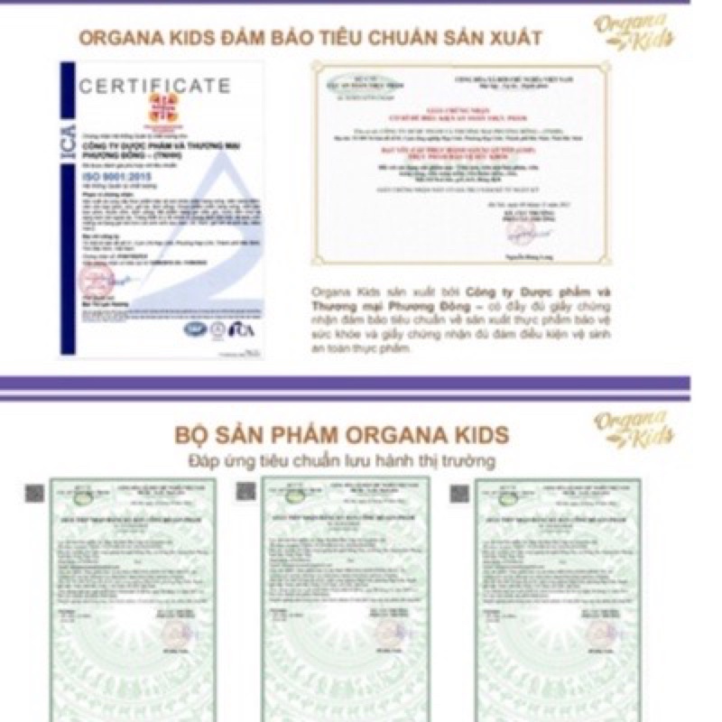 Thạch dinh dưỡng Organa Kids LACO,trẻ em ăn ngon, tăng đề kháng,tăng chiều cao, hỗ trợ tiêu hoá, hộp 20 gói
