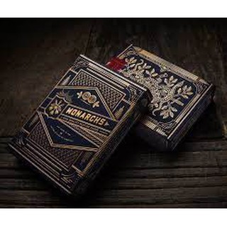 Bộ Bài Tây MONARCH [Navy/Purple] Playing Cards by Theory11