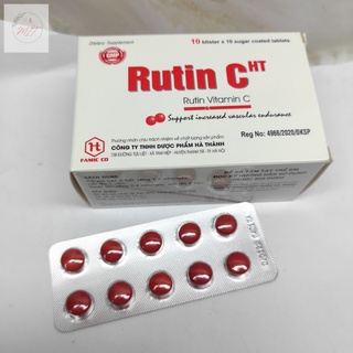 Rutin C HT Hộp 100 viên