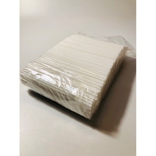 100 ống hút trắng phi 6