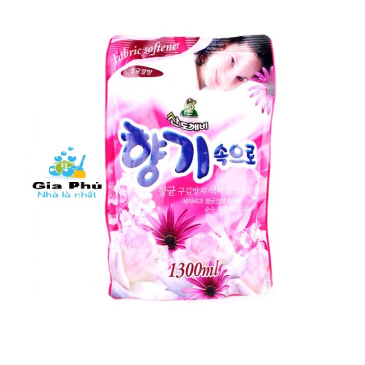 Nước xả vải Hàn Quốc Sandokkaebi 1300ml Gia Phú