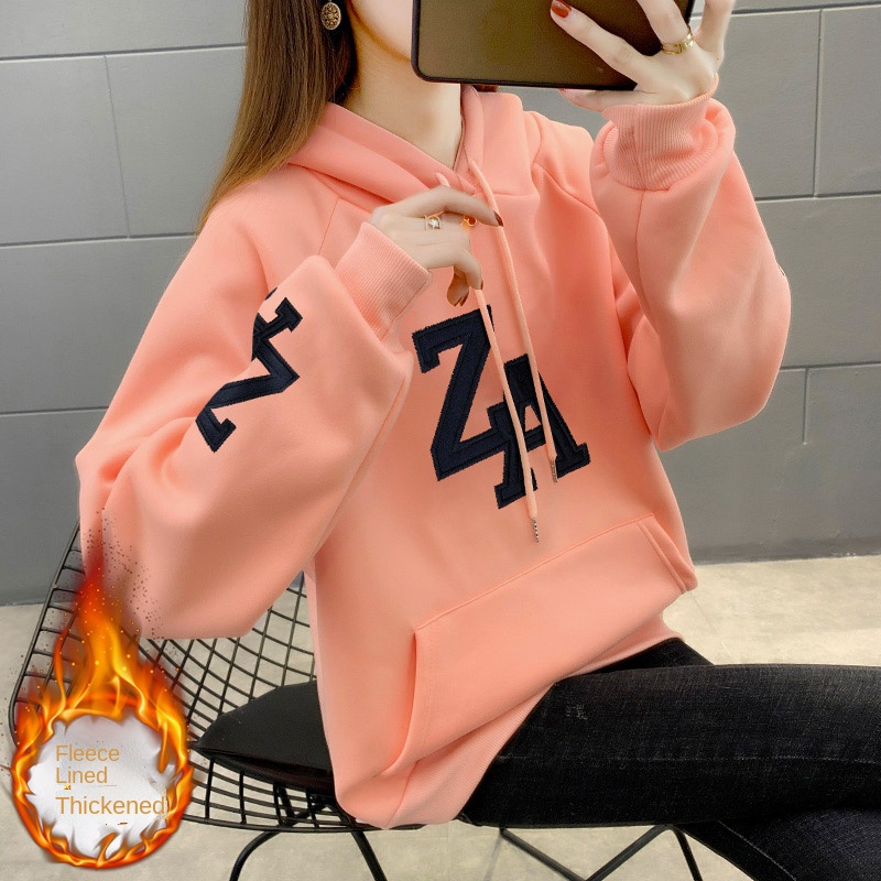 Áo hoodies có nón dài tay thời trang nữ 7055