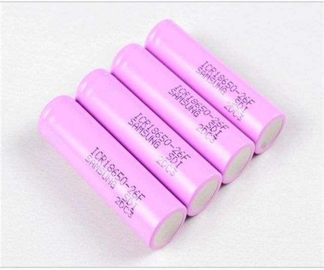 Pin 18650 2600mah SAMSUNG 26F Chính Hãng