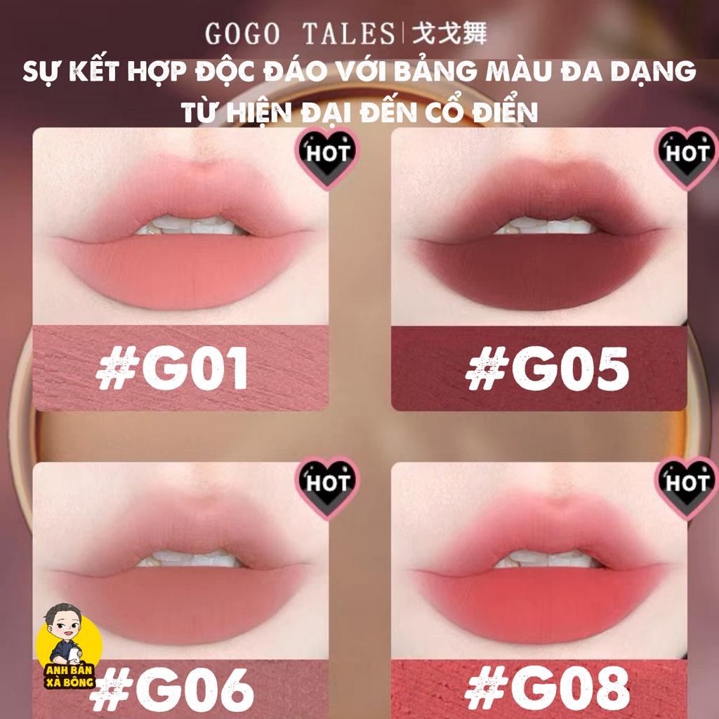 Son Kem Lì GOGO TALES Pink You Lose Focus Lip Glaze GT475