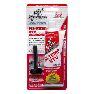 Keo thế ron sparko đỏ hi-temp rtv 85gr