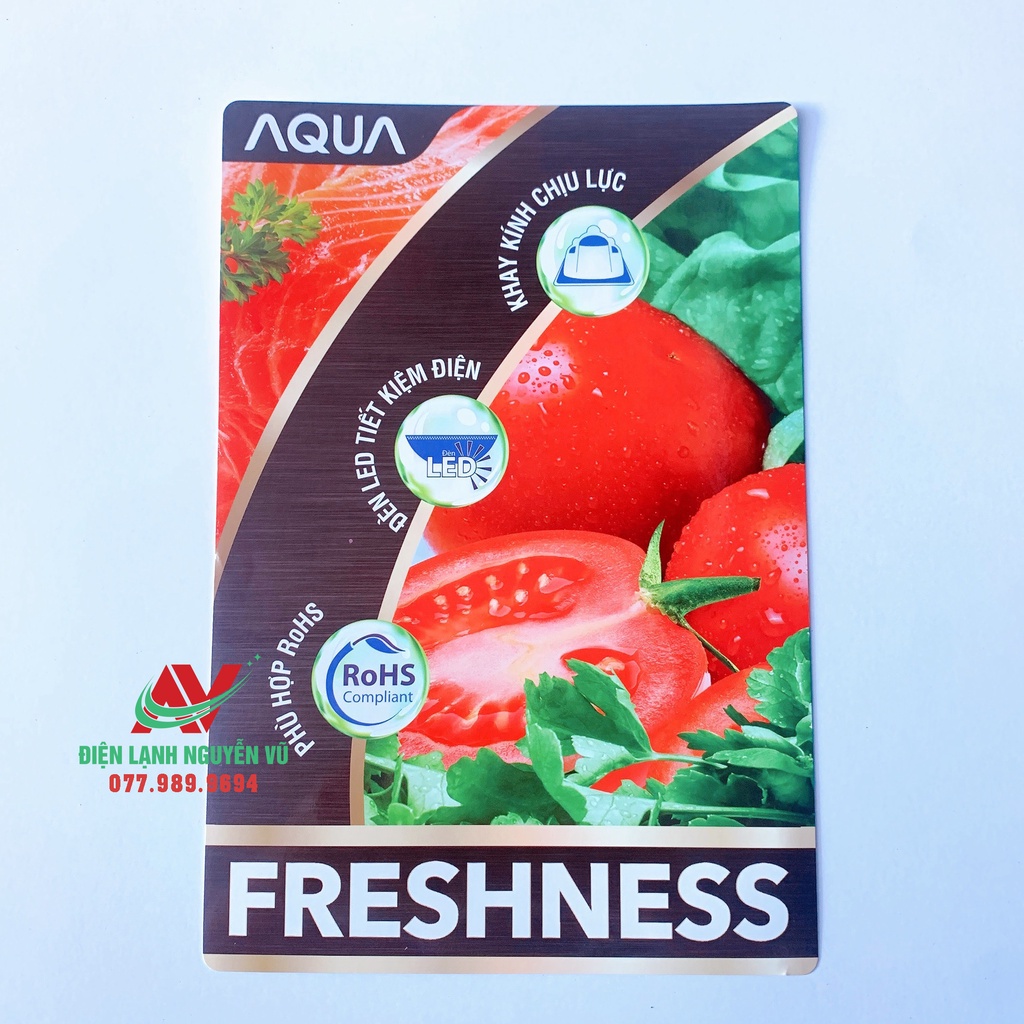 Tem tủ lạnh Aqua 90L