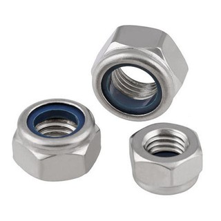 Đai ốc khóa mạ kẽm đầu pvc din 958 m3-m10