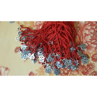 Sợi chỉ đỏ cavala may mắn + charm