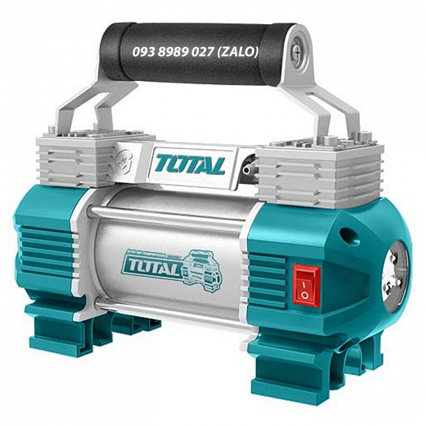 MÁY BƠM HƠI LỐP XE Ô TÔ TOTAL 12V