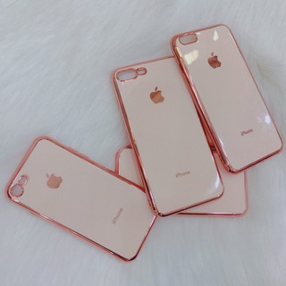 Ốp lưng giả xsMax gold viền dẻo xi bóng cho IPhone 5/5s/6+/6s+/7/7+/8/8+/X/XS