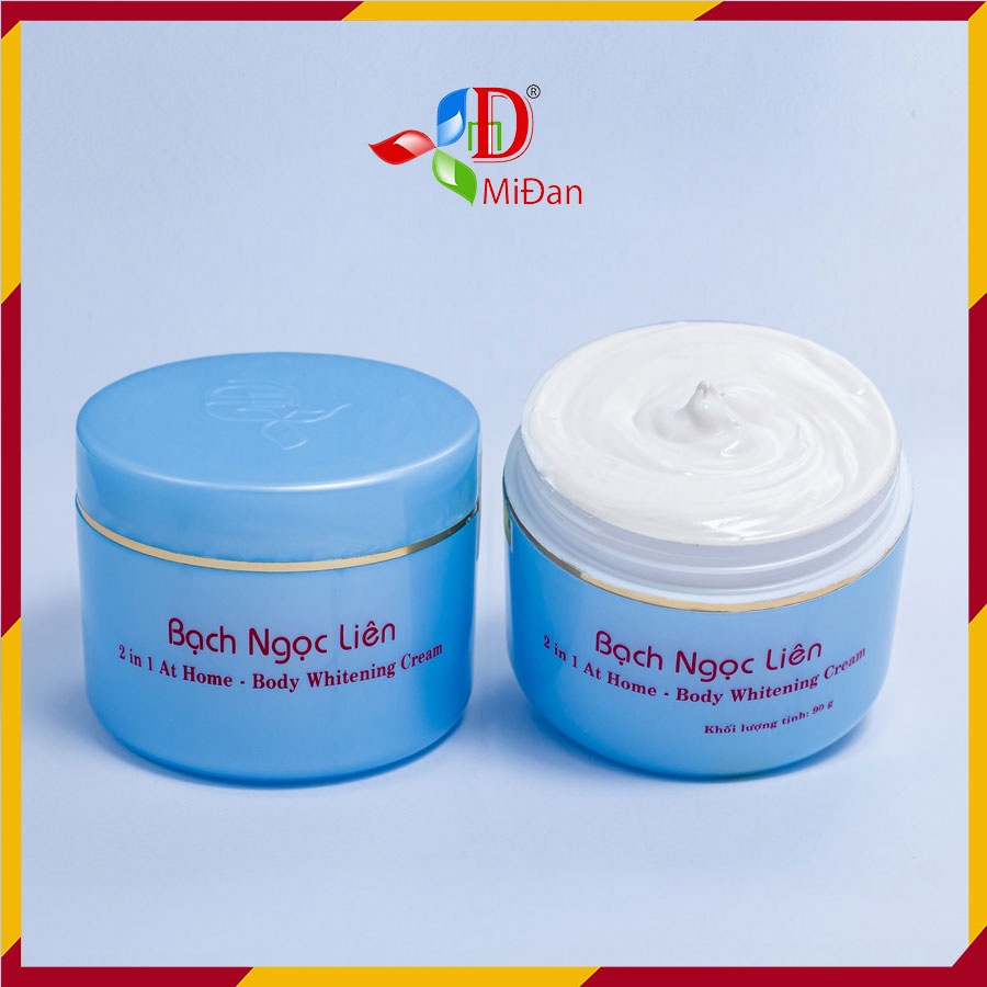 Kem dưỡng trắng da toàn thân 2 In 1 tại nhà Bạch Ngọc Liên – Body Whitening 2 in 1 At Home (90g)