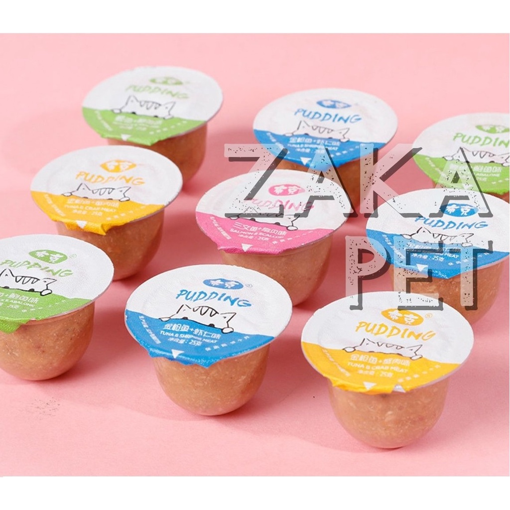 Pate cho mèo pudding - Gói 10 viên