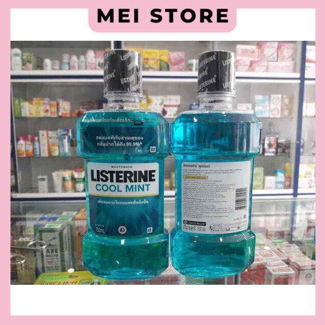 Nước Súc Miệng Listerine Coolmint Thái Lan 250ml
