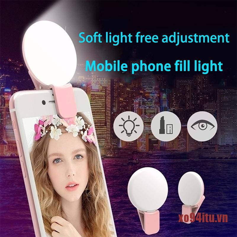 Đèn Led Trợ Sáng Hỗ Trợ Selfie Cho Điện Thoại