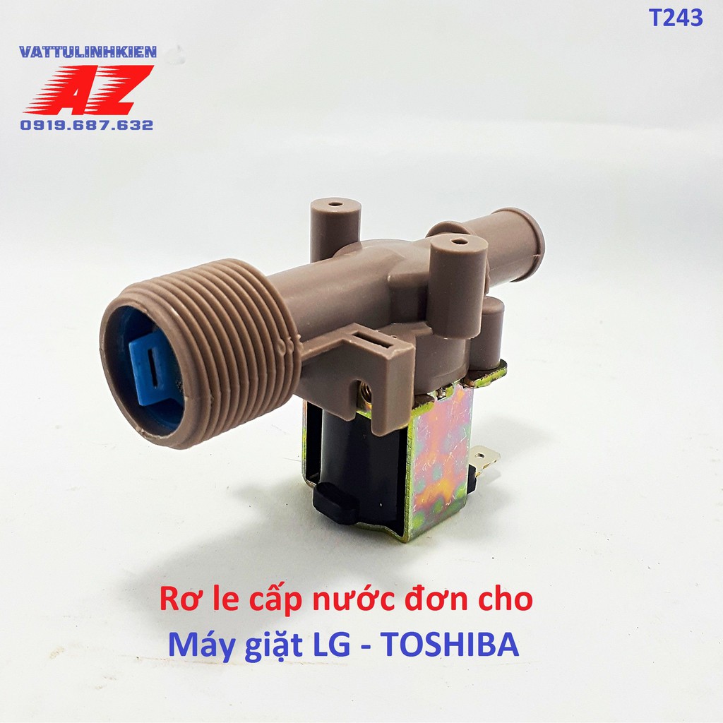 Van cấp nước đơn thay thế cho máy giặt LG - TOSHIBA