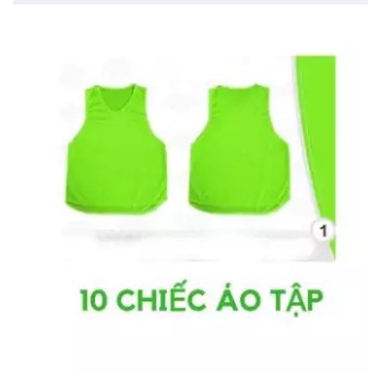 Áo lưới áo Tập bóng đá, chia đội, chiến thuật combo 10 chiếc