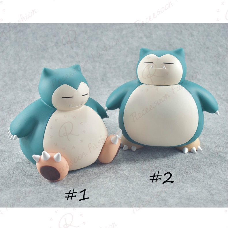 Ống tiết kiệm tiền xu hình Pokemon snorlax xinh xắn