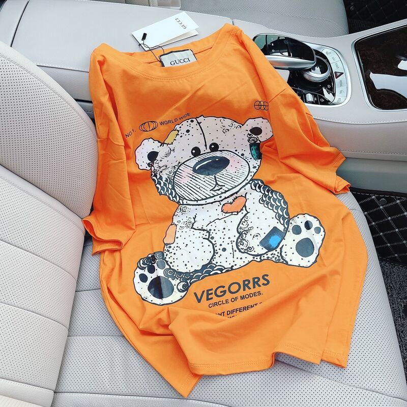 [Mã FAMAYWA giảm 10K đơn 50K] Áo phông gấu loang ngộ nghĩnh đáng yêu | BigBuy360 - bigbuy360.vn