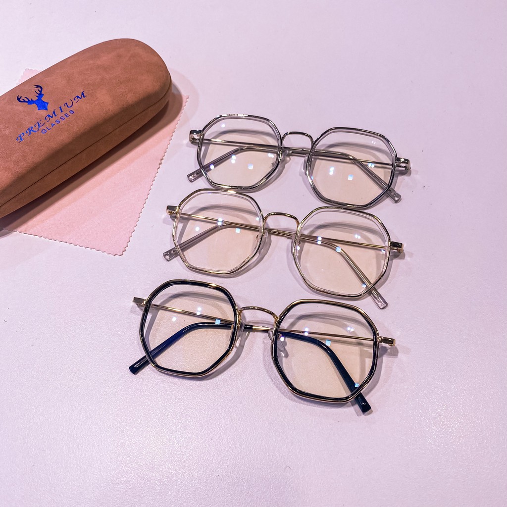 MẮT KÍNH GIẢ CẬN FROM VUÔNG RETRO 535 THỜI TRANG HOT TREND | BigBuy360 - bigbuy360.vn