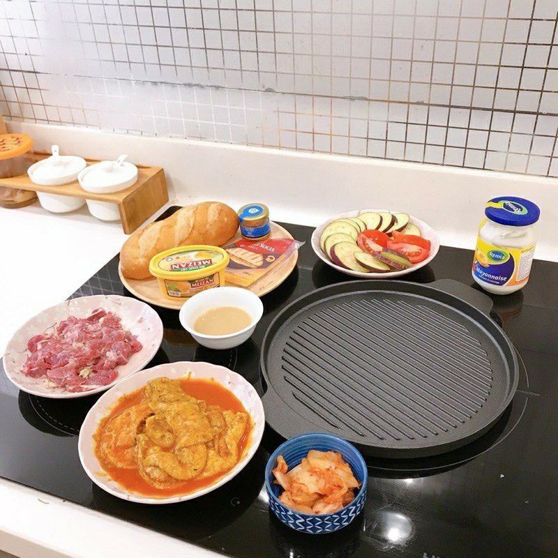 CHẢO GANG NƯỚNG RAPIDO CHÍNH HÃNG SIZE 24,26