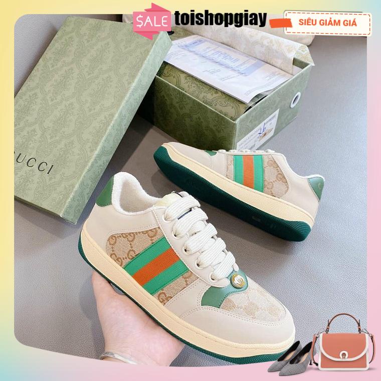 Giày Gucci Sơn Tùng, Giày GC xanh đế êm phù hợp mợi lứa tuổi hot hit 2022