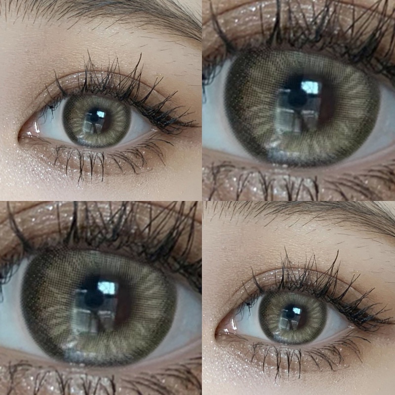 Set 2 Kính Áp Tròng Đen 14.5MM Tự Nhiên Chuyên Dụng Cho Búp Bê Barbie