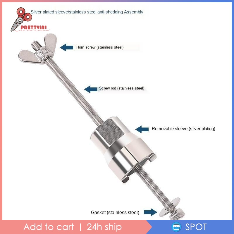 Dụng Cụ Tháo Mắt Xích Xe Đạp Bằng Thép Không Gỉ Prettyia1 [Prettyia1]