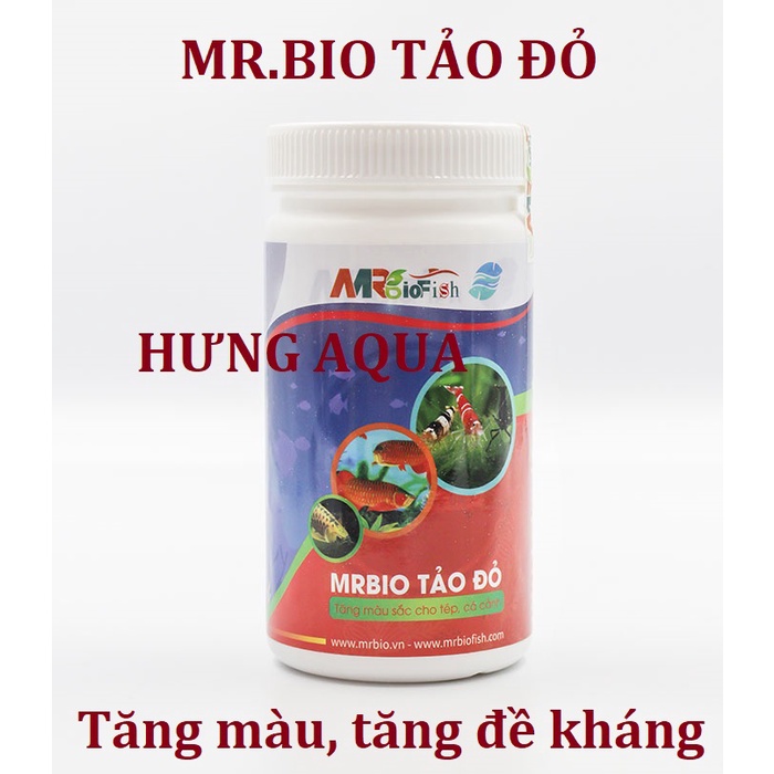 Mr.BIO Tảo đỏ tăng đề kháng, tăng màu sắc cho cá cảnh, tép cảnh (chính hãng)