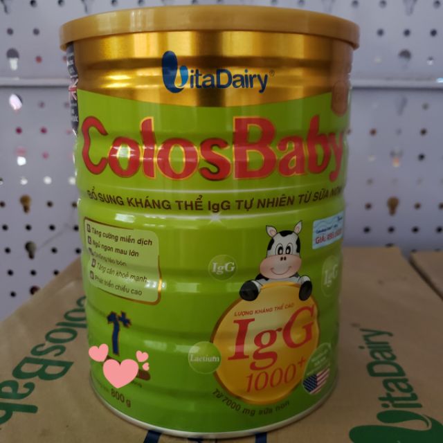 Sữa Bột ColosBaby 1+ 800g