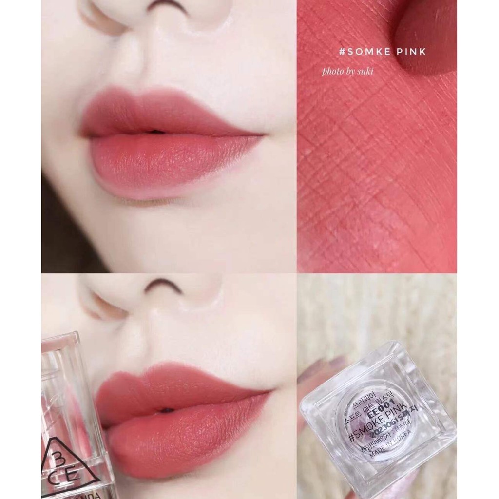 3ce lipstick shell made from transparent Acrylic fashion