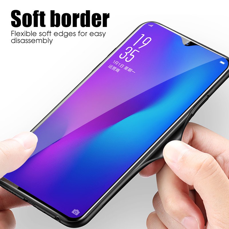 Ốp Điện Thoại Kính Cường Lực Màu Gradient Cho Oppo Reno Z A39 A57 F3 A77 F5 A73 A79 A5 A9 | BigBuy360 - bigbuy360.vn