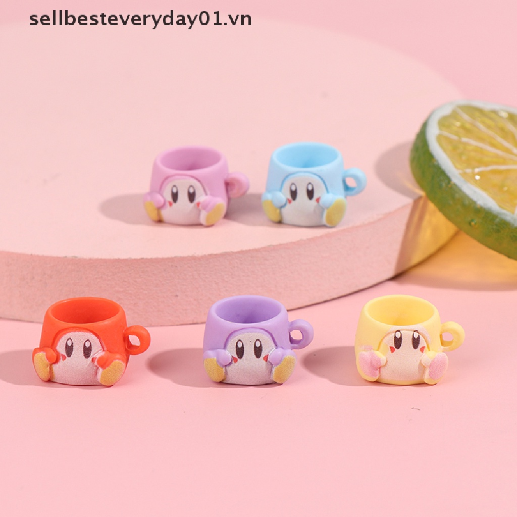 Set 5 Ly Nước Hoạt Hình Xinh Xắn Cho Nhà Búp Bê Tỉ Lệ 1 / 12