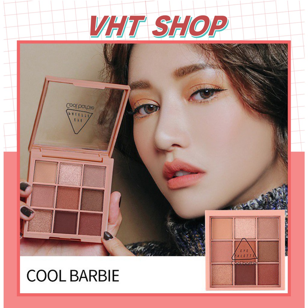 Bảng phấn mắt Coolbarbie Eye Palette tông cam xinh xắn PM04 - VHT SHOP