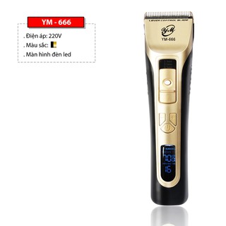 Tông đơ cắt tóc không dây chuyên nghiệp cao cấp ym-666