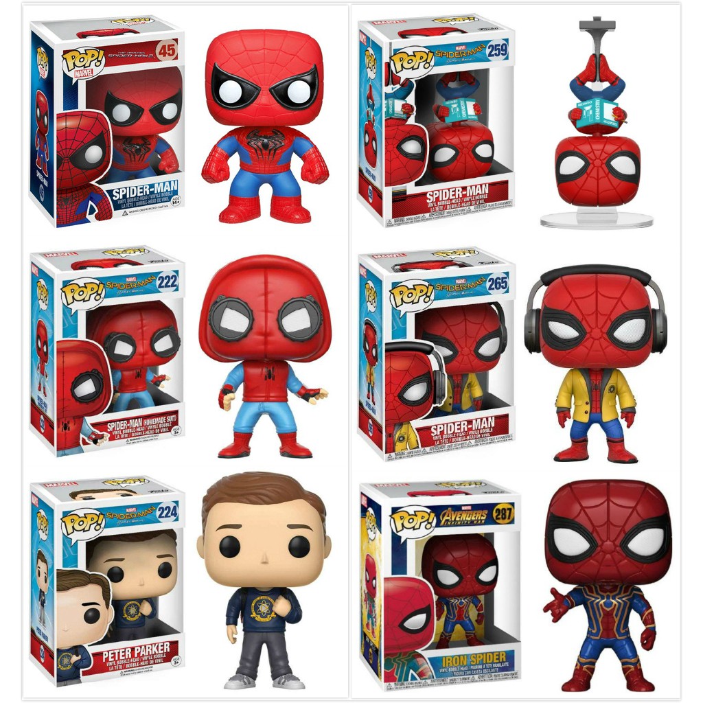 Funko Pop Mô Hình Nhân Vật Người Nhện Peter Parker 287