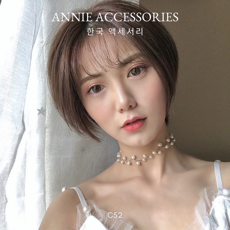 Vòng cổ ngọc trai nhân tạo cá tính thời trang dành cho nữ ANNIE - C52