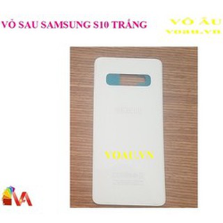 Vỏ sau samsung s10 màu trắng